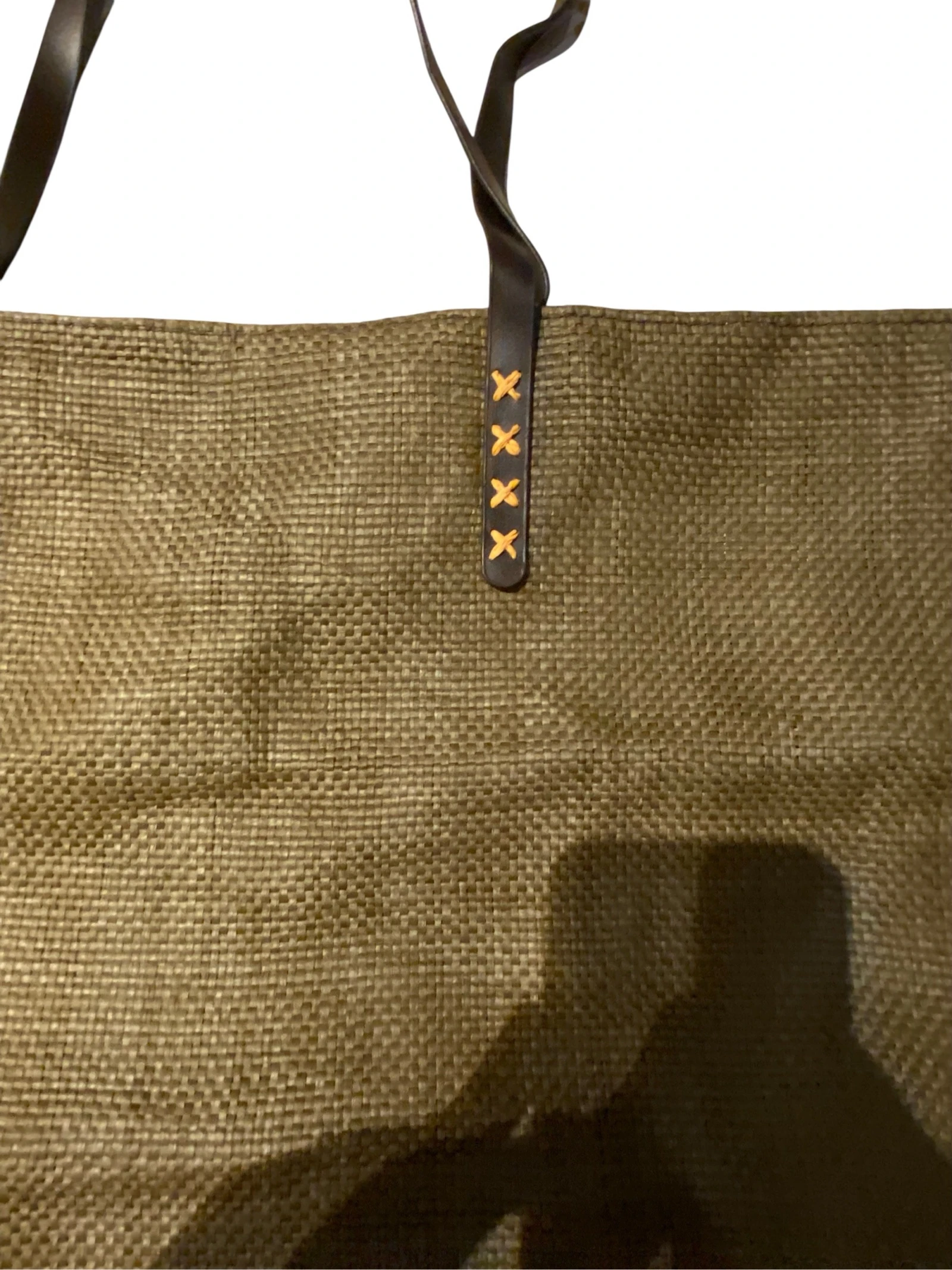 Bolso tote tejido grande vintage | Estilo paja caqui Shopper | Bolso boho de mercado | Bolso de playa de verano – photo 3